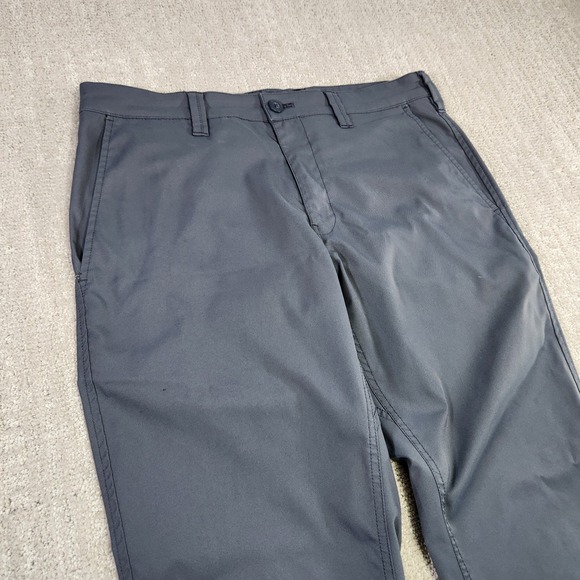 Bluffworks Ascender Pants Men 32x30 Gray Tailored Slim Fit Performance Chino - Picture 3 of 12